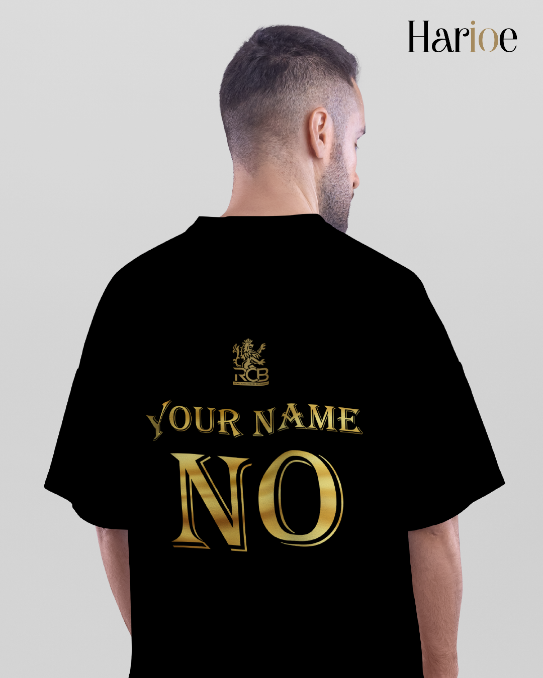 RCB IPL 2025 Champions T-Shirt – Premium Black Fan Edition