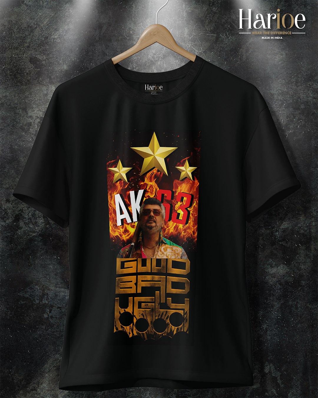 Good Bad Ugly Ajith T-Shirt Drop 3 | Harioe
