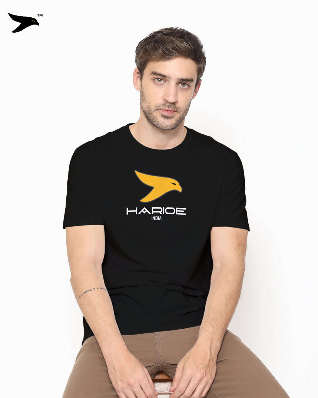 Logo Regular Fit Cotton T- Shirt