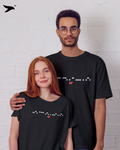 Morse Code Forever Together Couple T-Shirts Edition 1