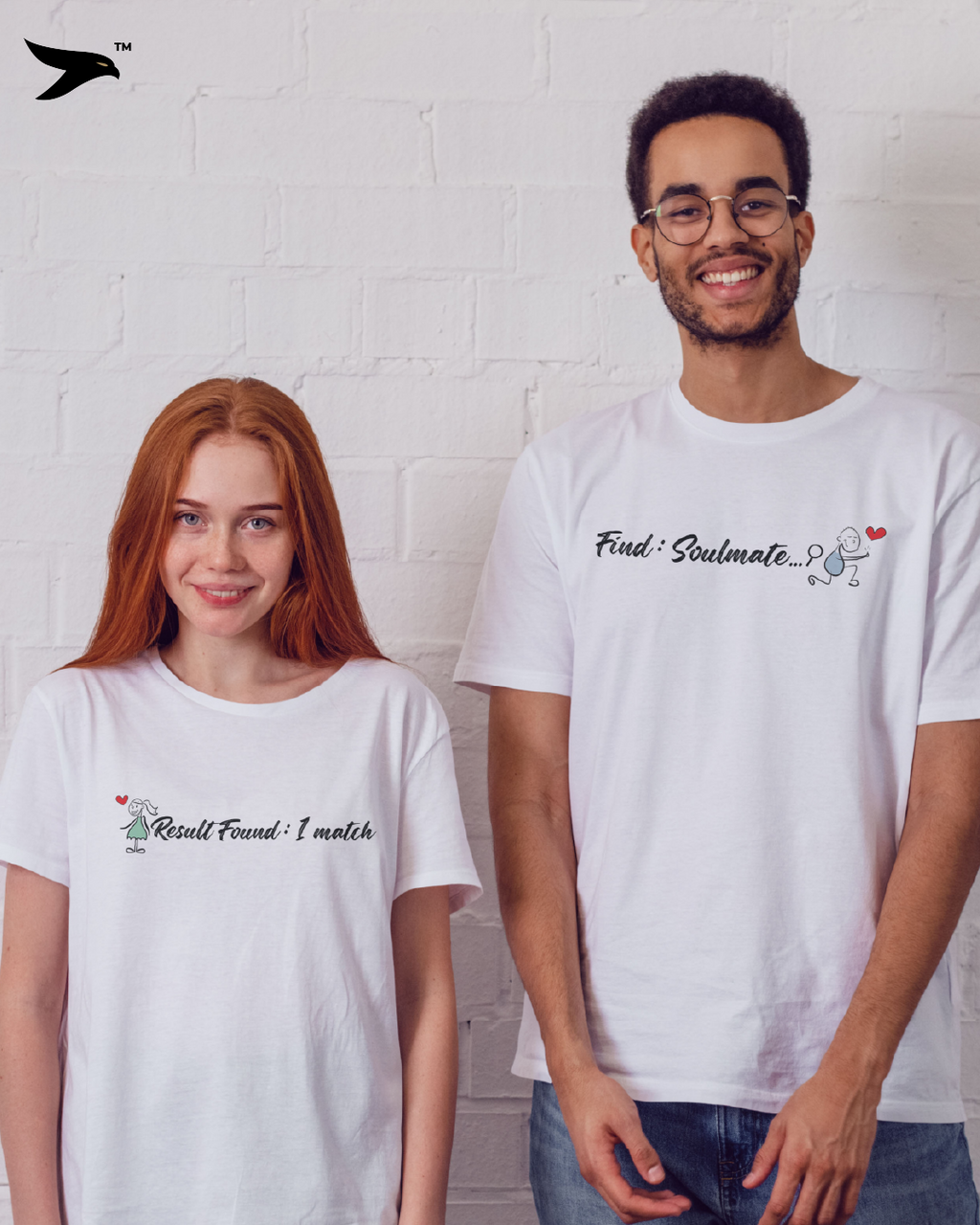 Matching Couple T-Shirts for Men and Women Edition 3
