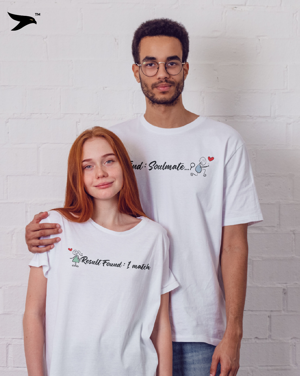 Matching Couple T-Shirts for Men and Women Edition 3