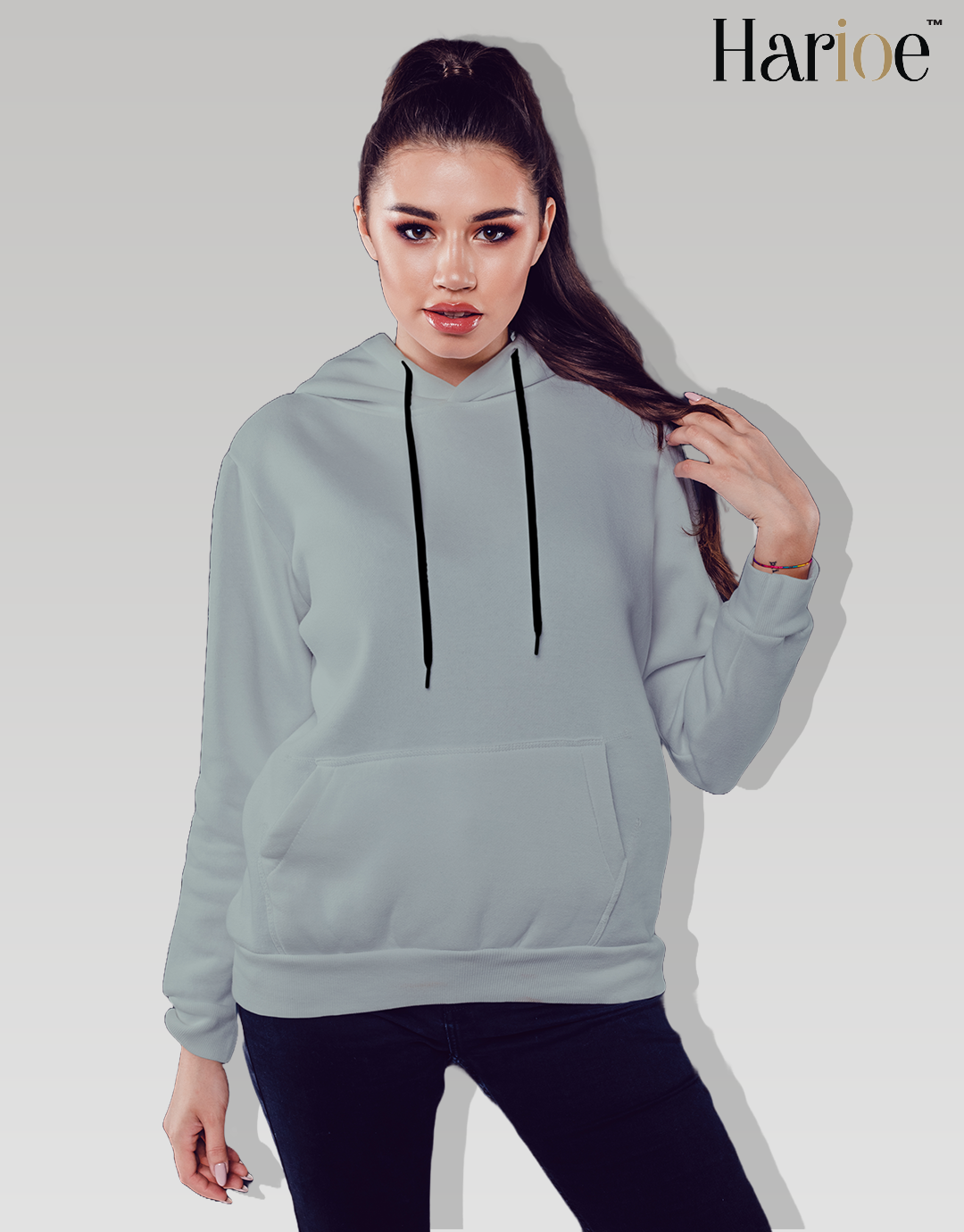 Steel Grey Pullover Hoodie