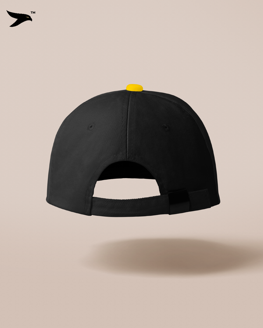 Unisex Black Casual Cap