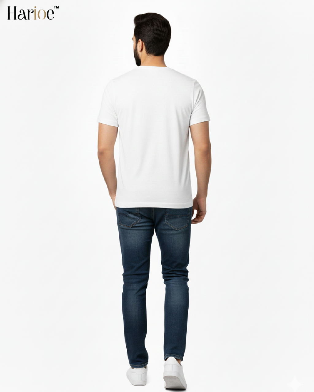 Vijay Jananayagan White Cotton T-Shirt Edition 4 | HARIOE