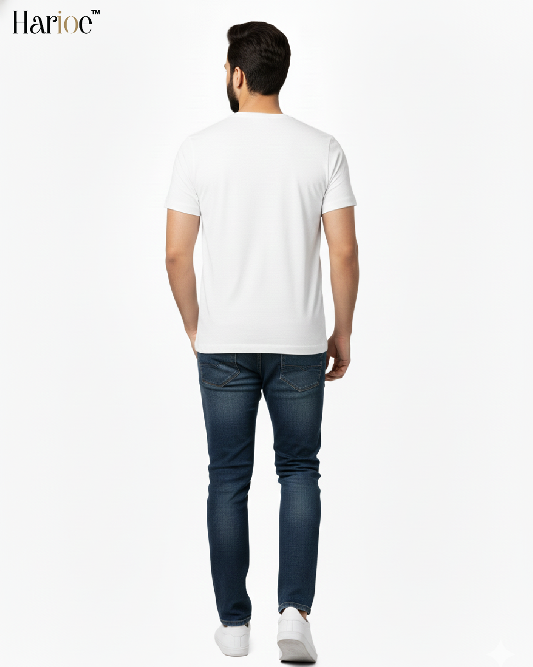 Vijay Jananayagan White Cotton T-Shirt Edition 4 | HARIOE