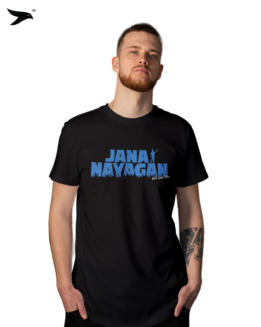 Jana Nayagan T-Shirt Black for Men Edition 7