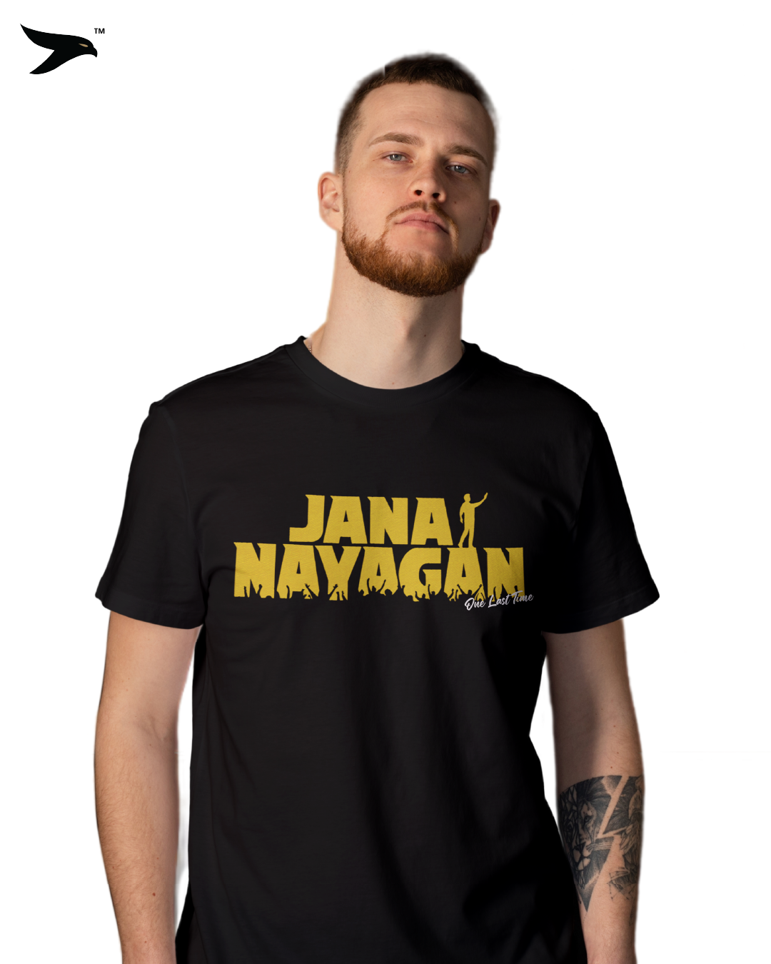 Jana Nayagan T-Shirt Black for Men Edition 8