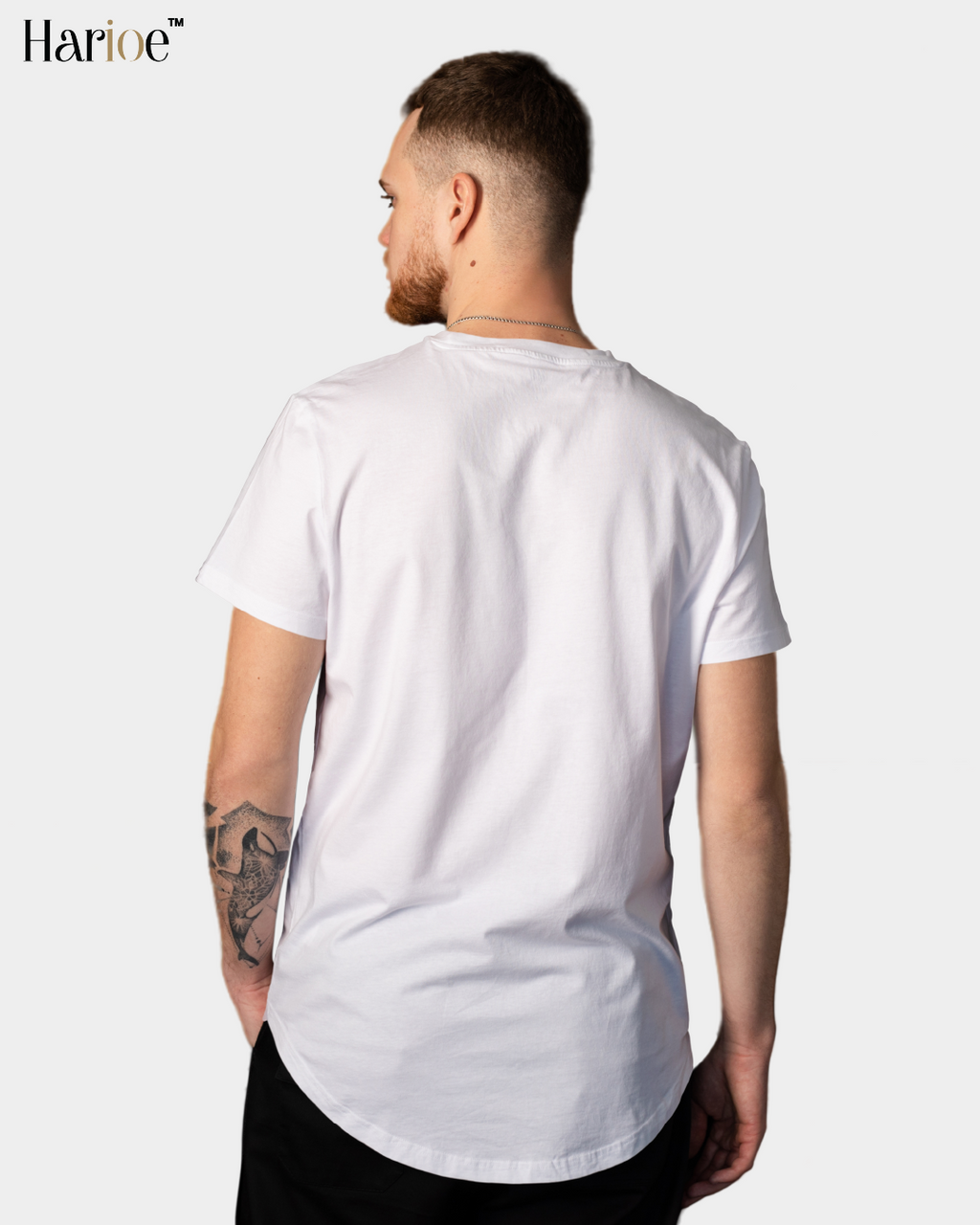 Muruga Vel Peacock White T-Shirt
