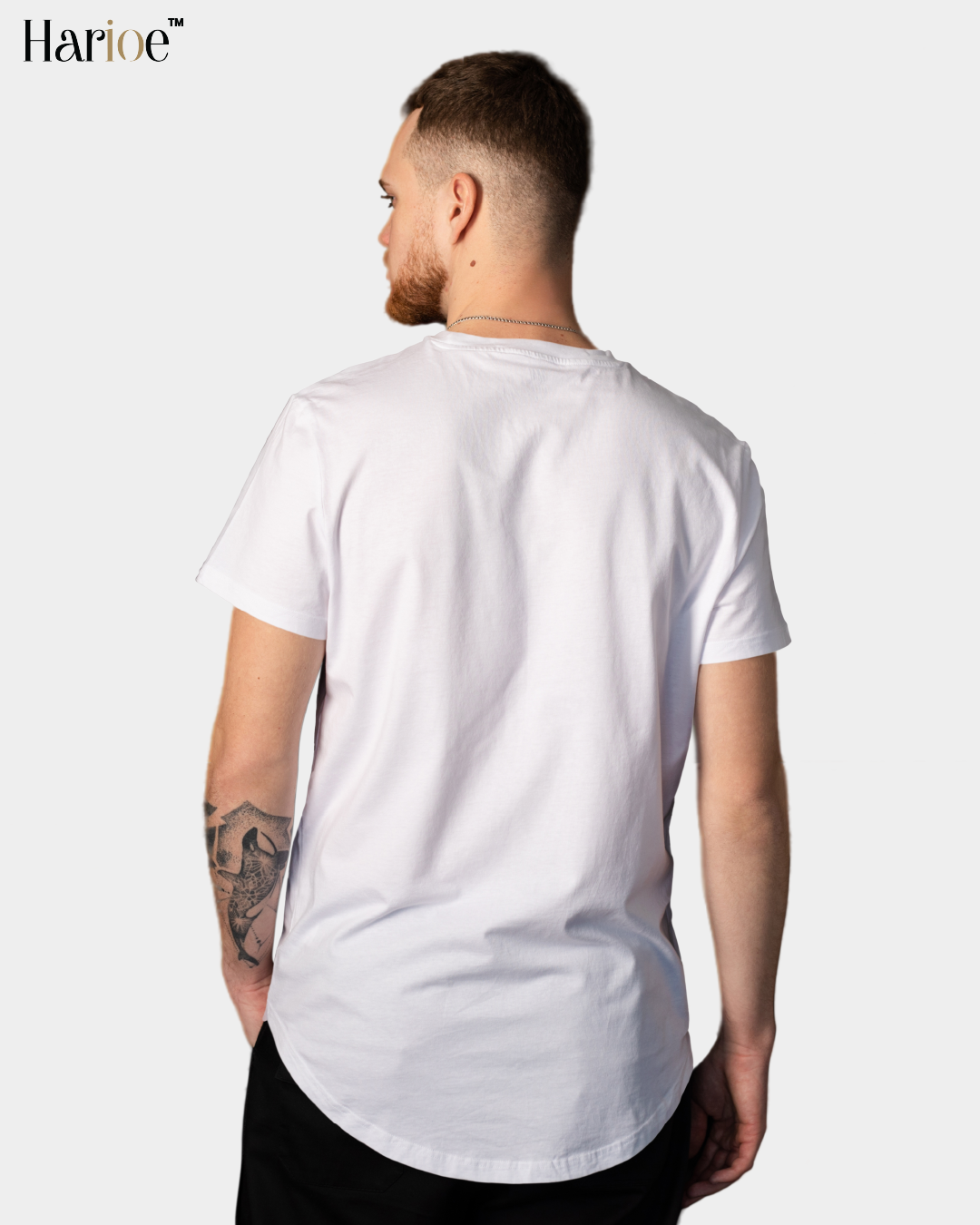 Muruga Vel Peacock White T-Shirt