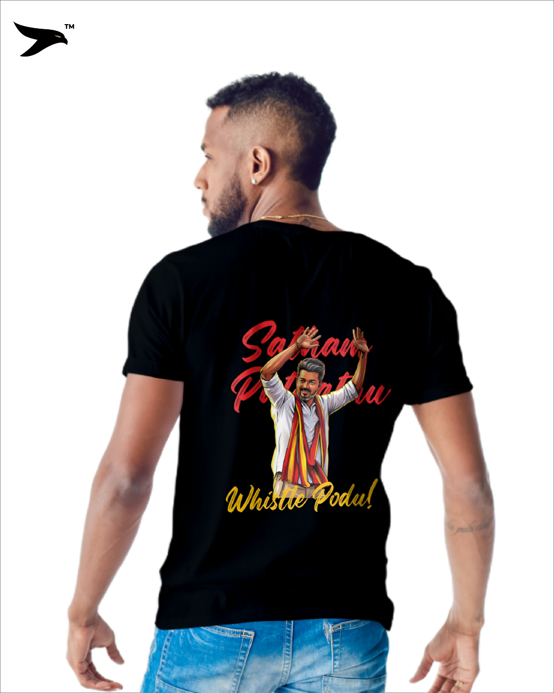 TVK Whistle Podu T-Shirt for Men Edition 9