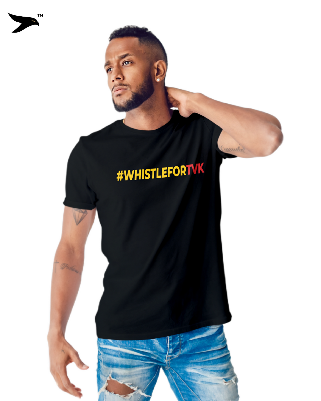 TVK Whistle Podu T-Shirt for Men Edition 9