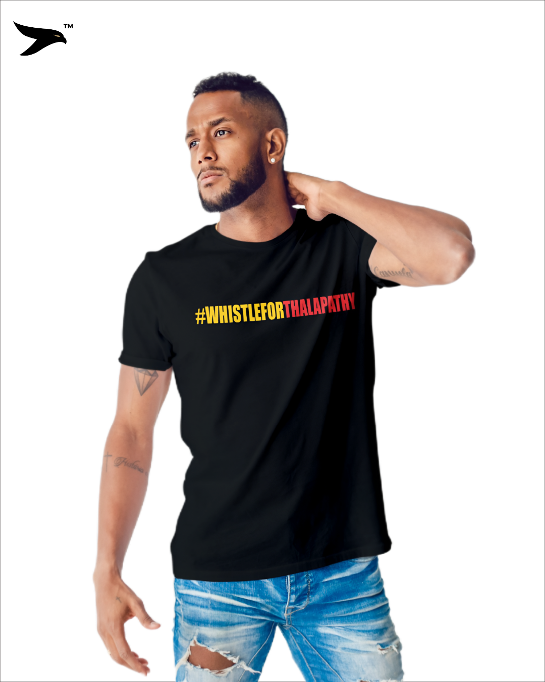 Thalapathy Vijay Whistle Podu T-Shirt for Men Edition 10