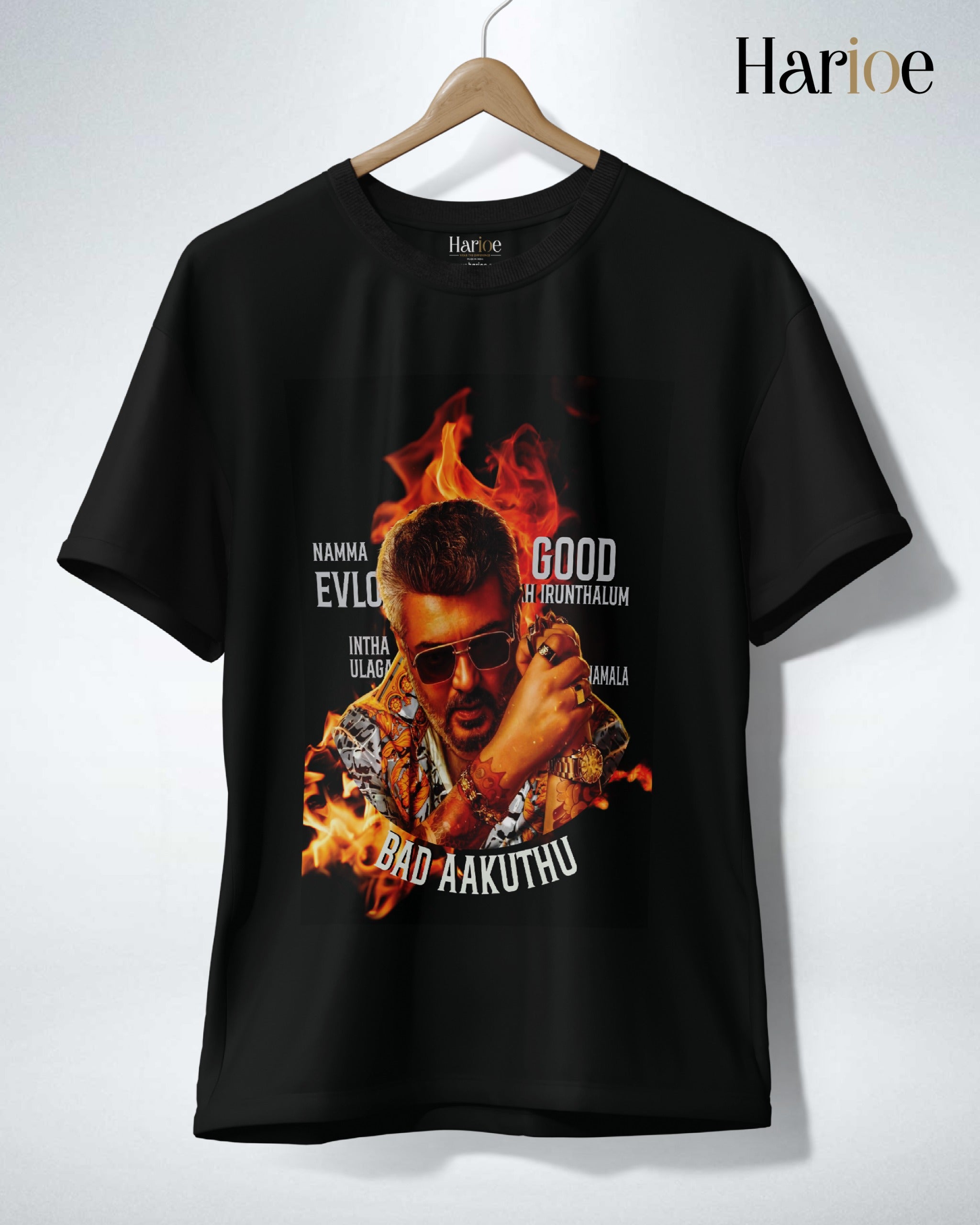 GOOD BAD UGLY – Ajith Movie T-Shirt | Harioe