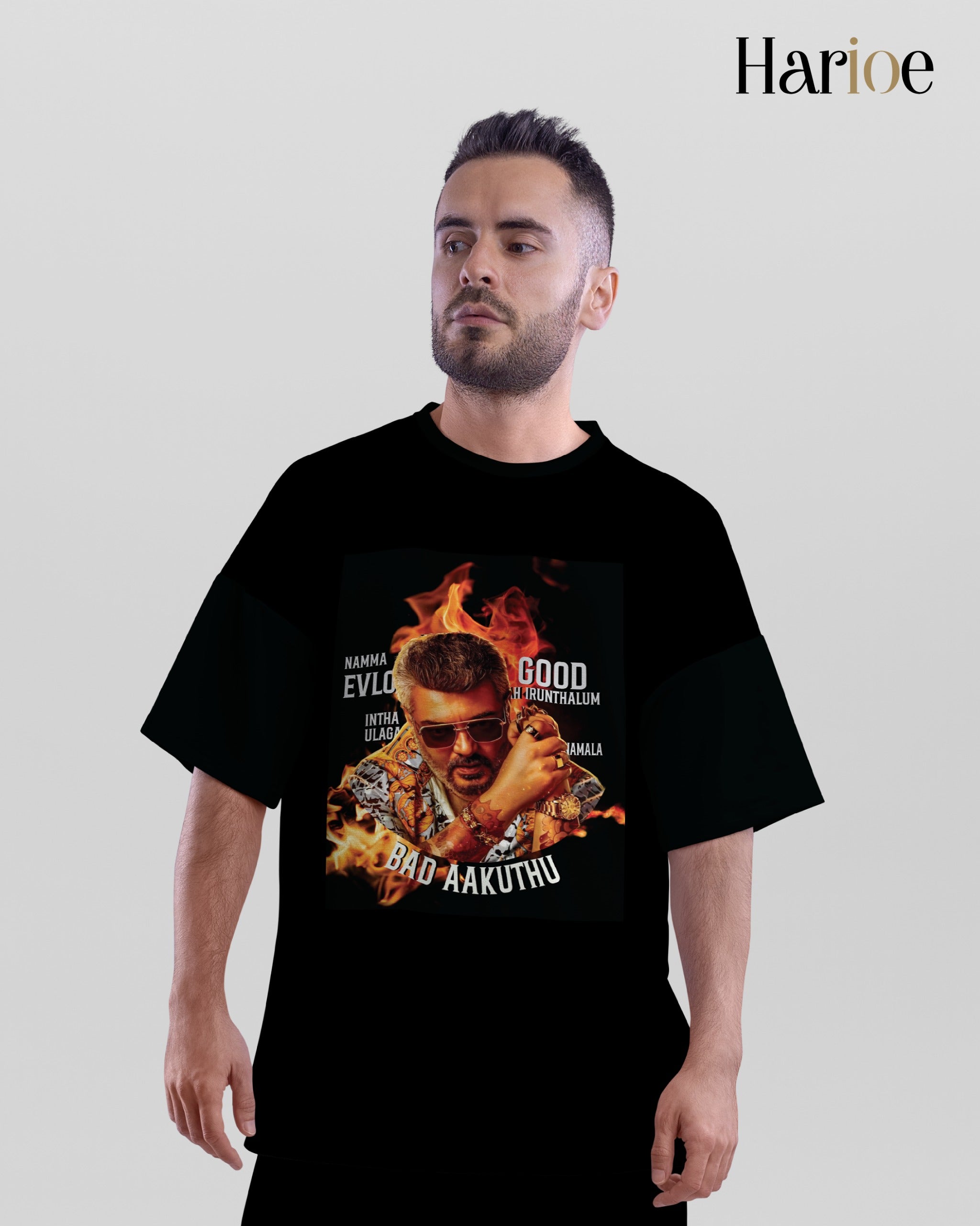 GOOD BAD UGLY – Ajith Movie T-Shirt | Harioe