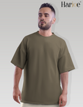 Olive Green Oversized T-Shirt