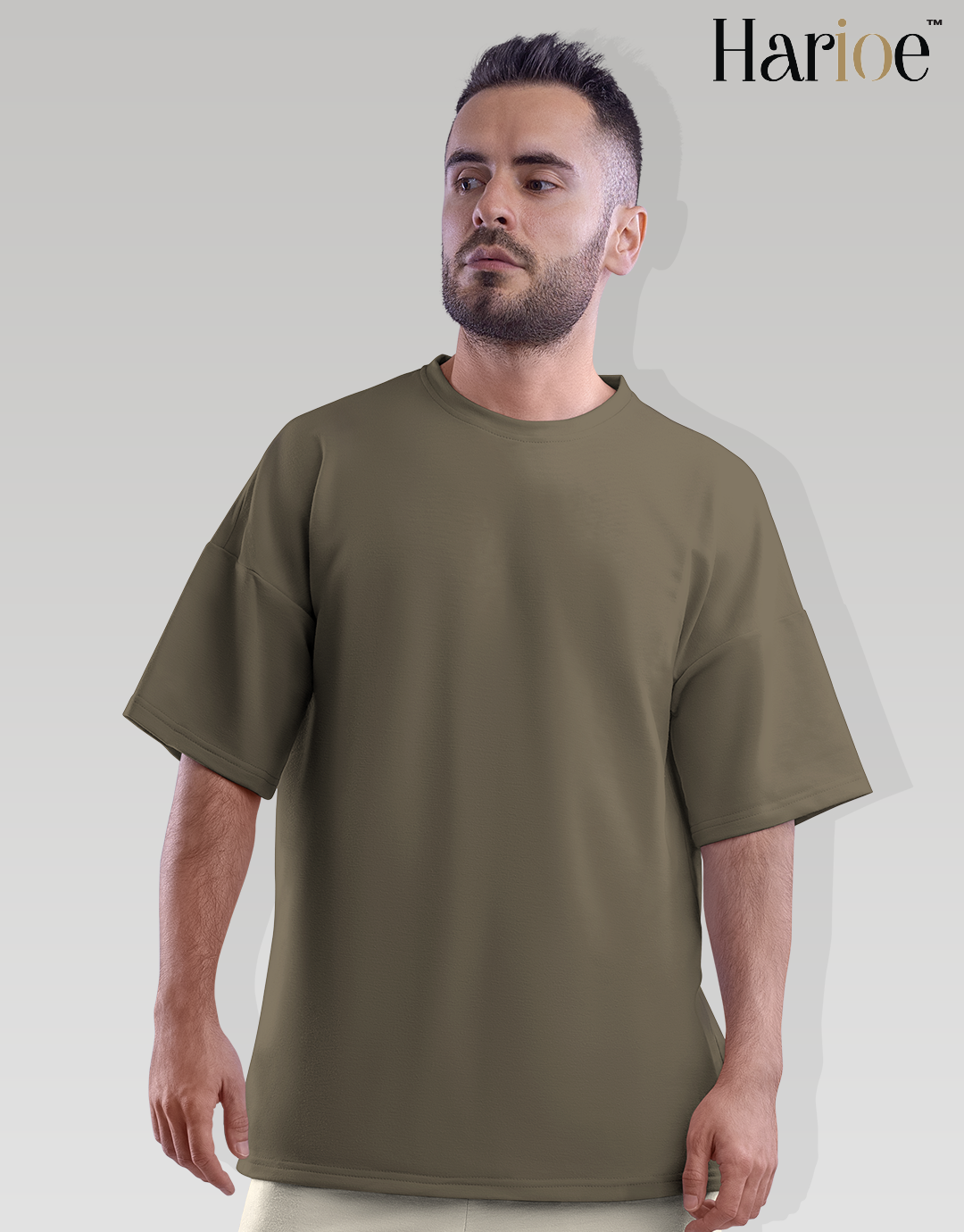 Olive Green Oversized T-Shirt